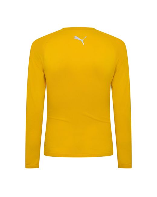 PUMA Yellow (F5) Roundneck (Vent) Shirt for men