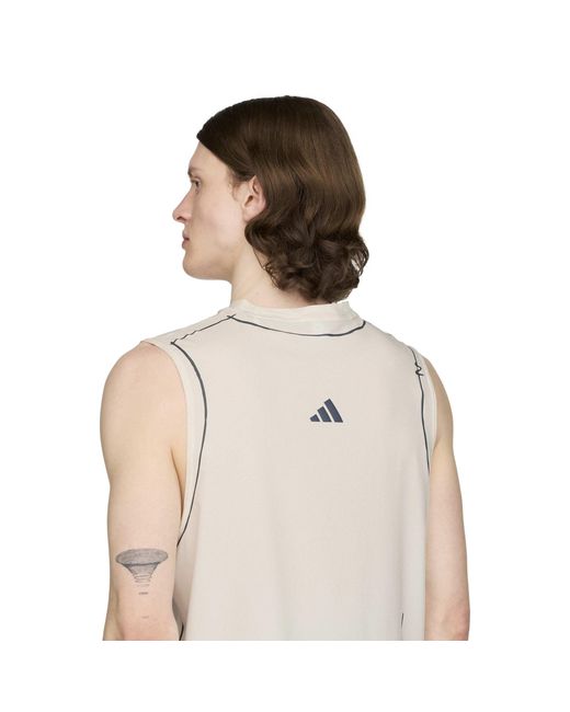 Adidas Natural Running Tank Top for men