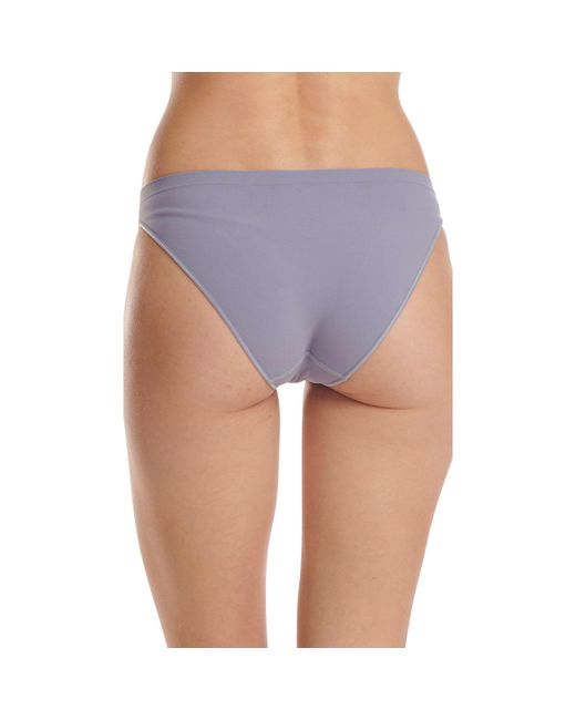Adidas Blue Active Seamless Micro Stretch Low Rise Brief