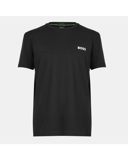 Boss Black Short Sleeve Performance Gym Top for men