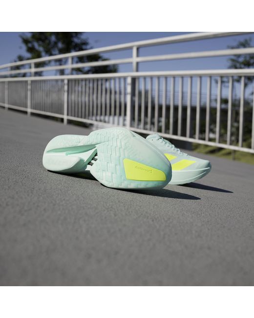 Adidas Yellow Adizero Adios Pro 4