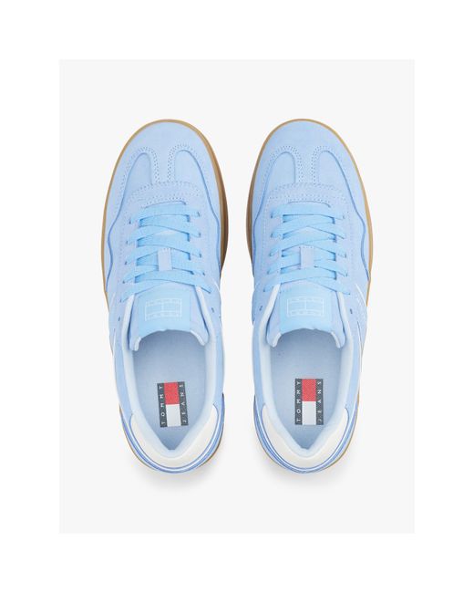 Tommy Hilfiger Blue The Greenwich Flatform Suede