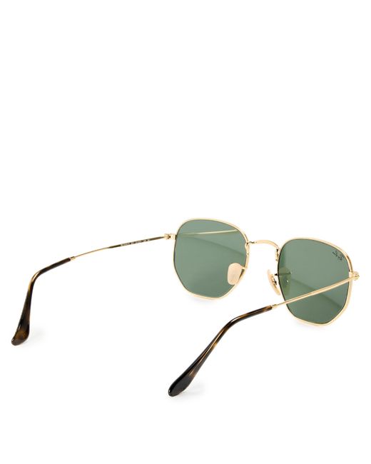 Ray-Ban Green 0Rb3548N Octagonal Sunglasses