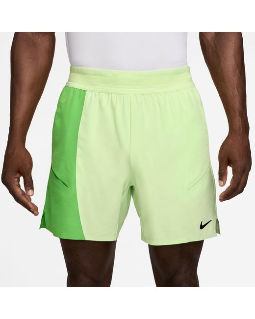 Nike Green Performance Tennis Shorts for men