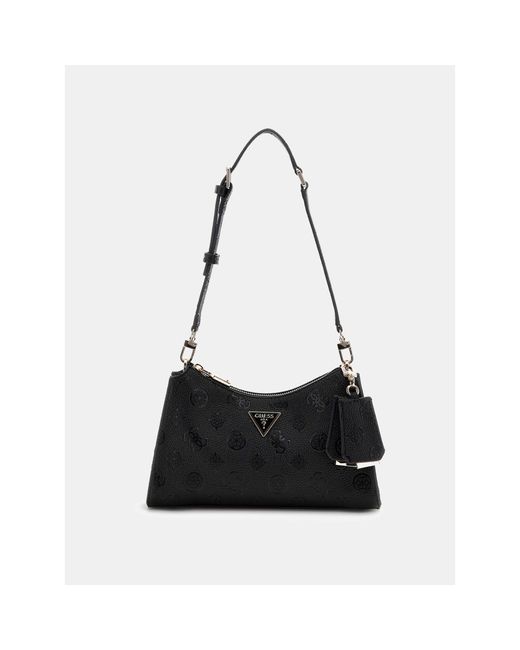 Guess Black Cresida Shoulder Bag
