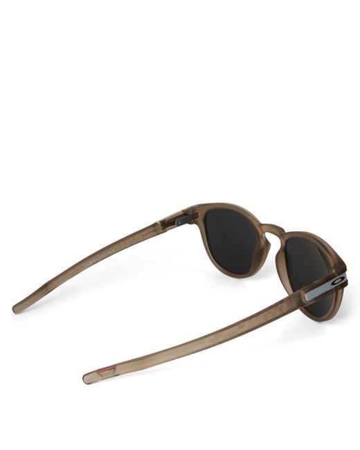Oakley Gray Latch Round Sunglasses for men