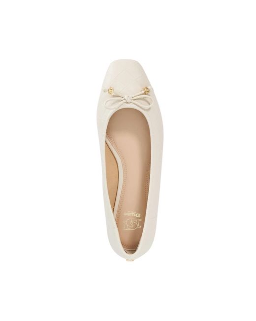 Dune Natural Hampers Ballet Pumps