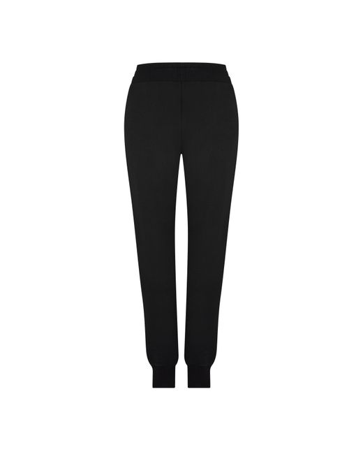 Versace Jeans Couture Black Round Logo Joggers