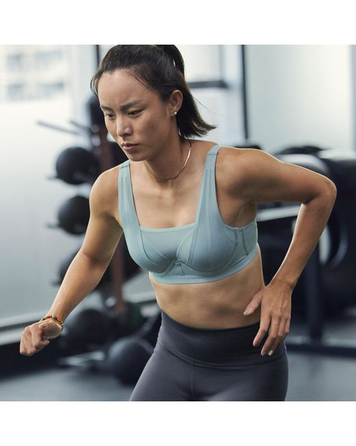 Adidas Blue Tlrd Impact Luxe Training High-Support Bra