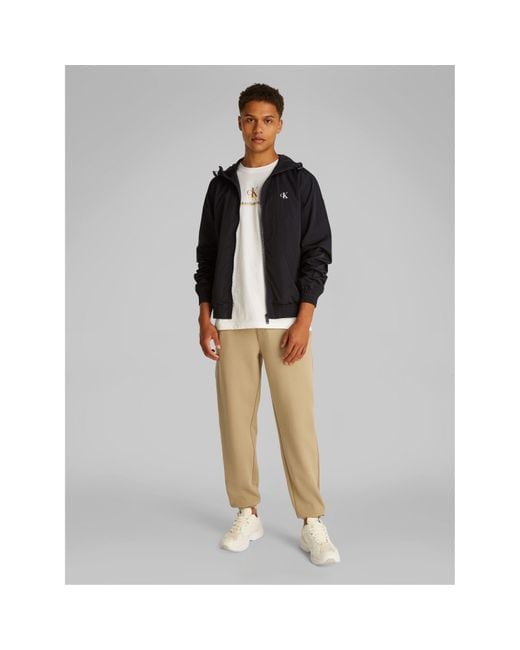 Calvin Klein Blue Lightweight Windbreaker for men