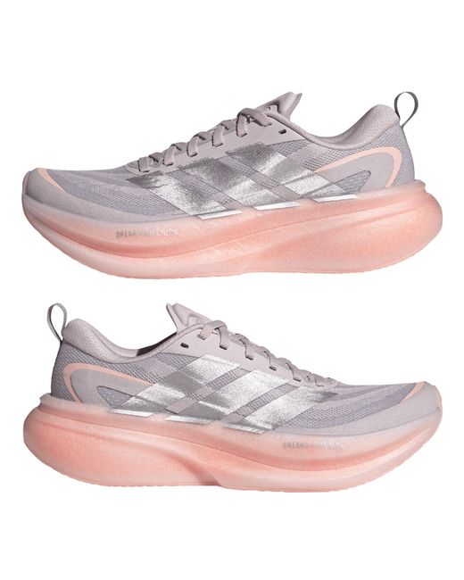 Adidas Pink Supernova Glide Running Shoes