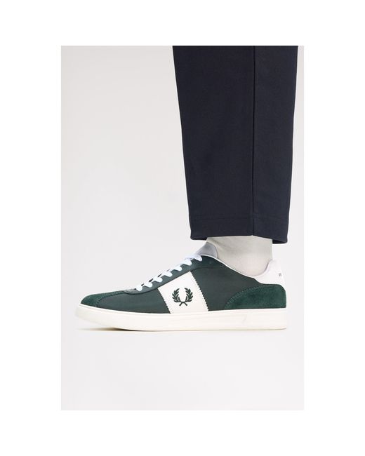 Fred Perry Blue Low-Top Trainers for men