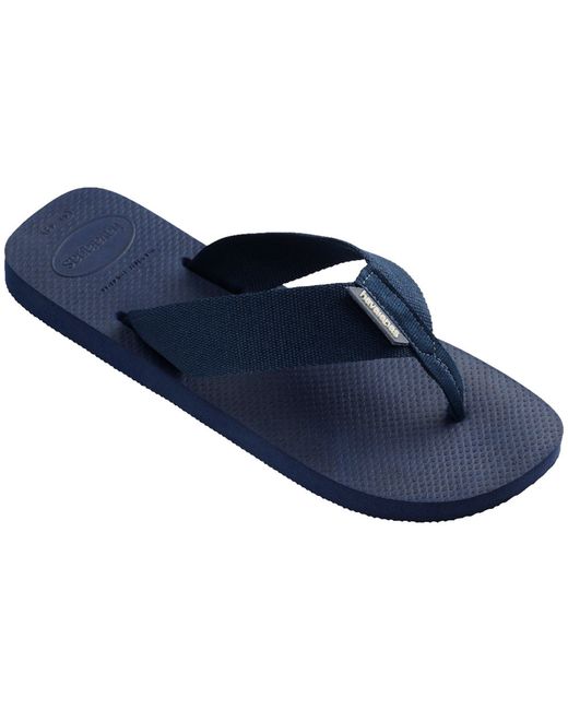 Havaianas Blue Urban Basic Rubber Sole Flip Flops for men