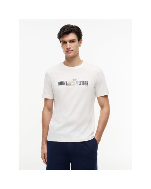 Tommy Hilfiger White T-Shirt for men