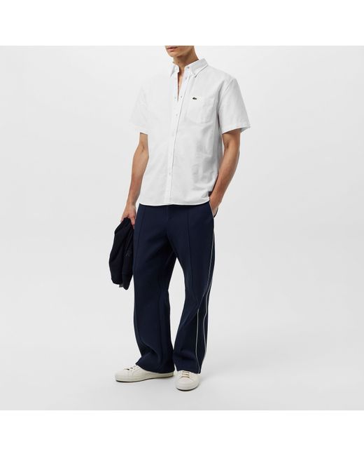 Lacoste Blue Pique Logo Joggers for men