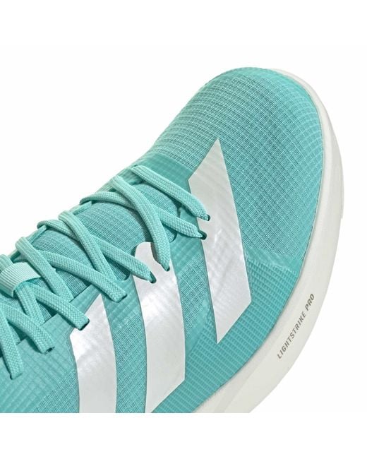 Adidas Blue Adizero Track Running Shoes for men