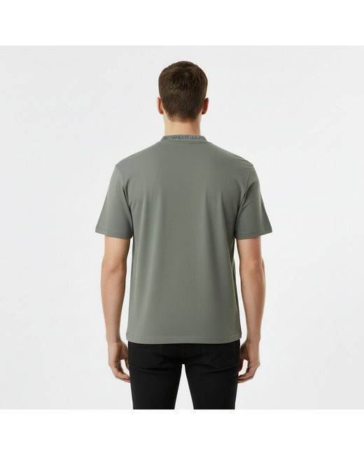 Jack Wills Gray Jacquard T-Shirt for men