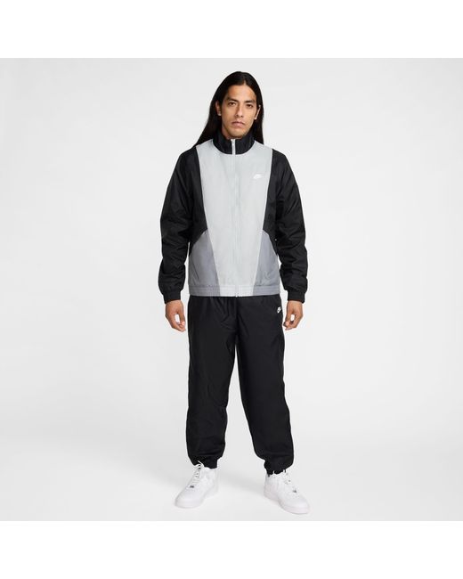 Nike Black Woven Tracksuit for men