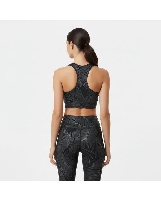 Usa Pro Black Pro Core Racer Back Sports Bra Ladies
