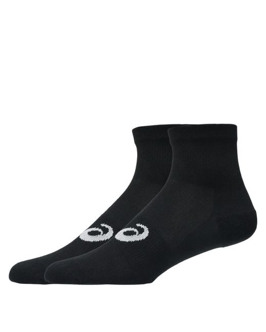 Asics Blue 3 Pack Quarter Sock for men