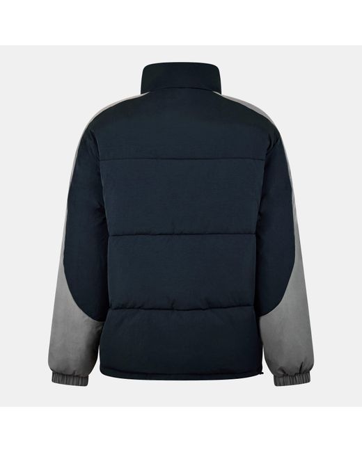 Jack Wills Blue Long Sleeve Short Puffer Jacket for men
