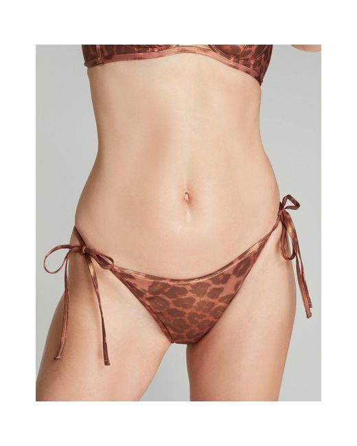Agent Provocateur Brown Cayla Bikini Bottoms