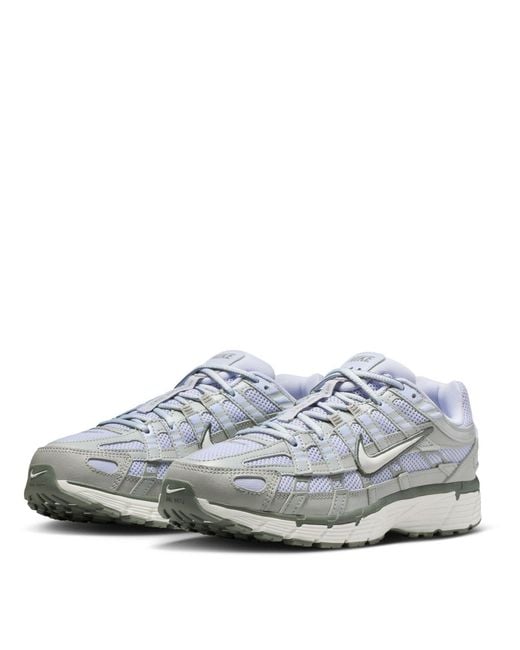 Nike Gray P-6000 Shoes