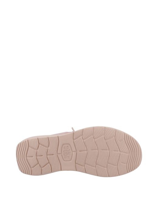 HeyDude Pink Wendy Comf Shoe