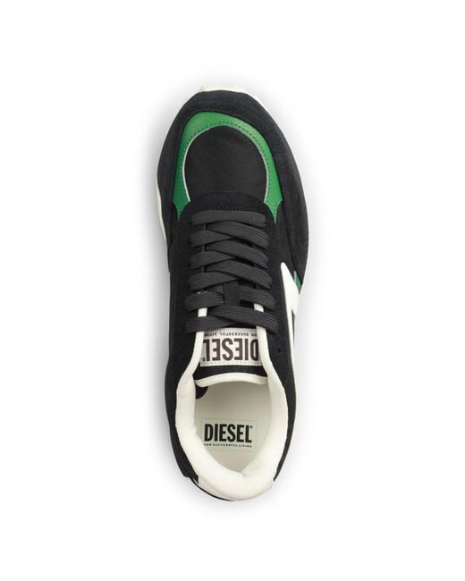 DIESEL Green S-Tyche D Low-Top Trainers for men