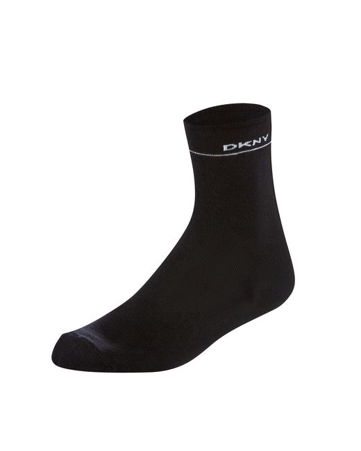 DKNY Black 3 Pack Socks Paige
