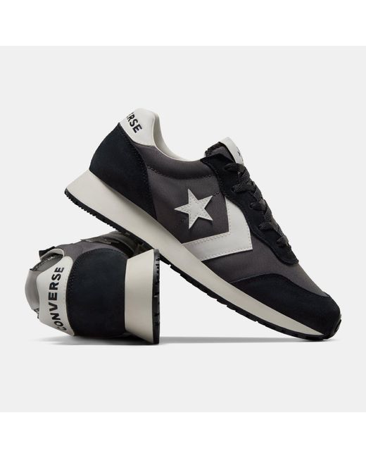 Converse Black Adults Omega Trainer Classic Low-Top Trainers