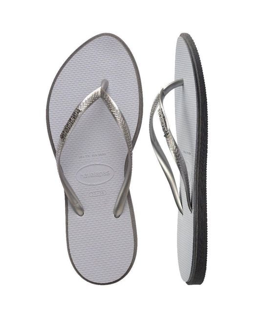 Havaianas Gray Slim Point