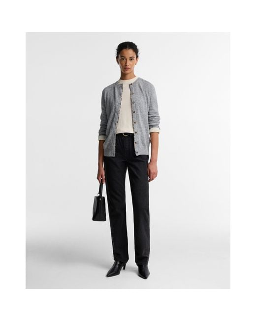 Barbour Gray Pendle Cardigan