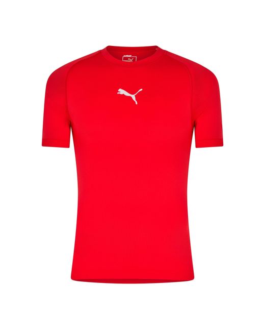 PUMA Red (F5) Roundneck (Vent) Shirt for men