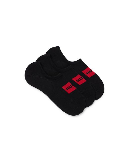 HUGO Black 3P Lc Label Cc 10251178 01 Crew Sock for men