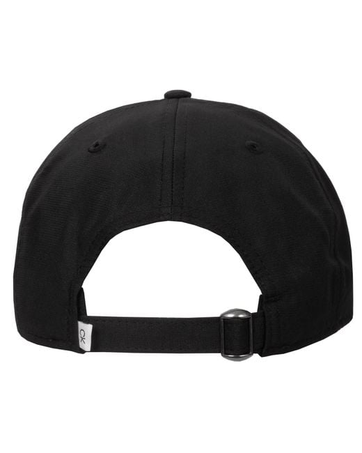 Calvin Klein Black Golf Cap for men
