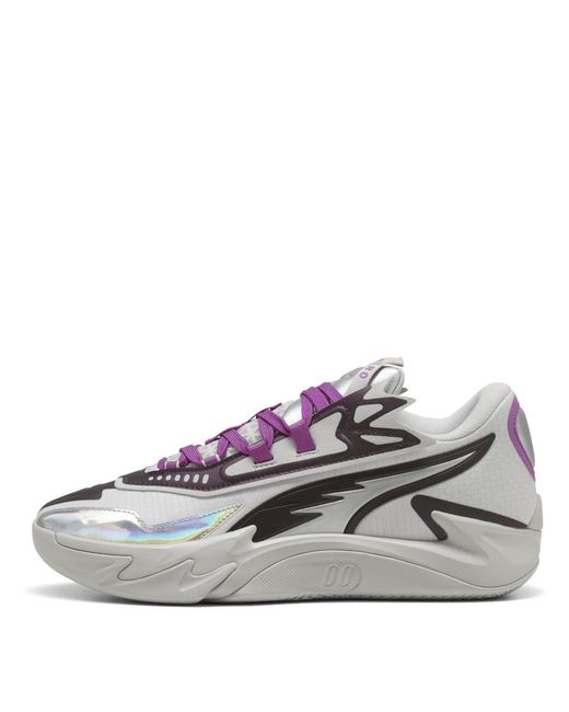 PUMA Purple Scoot Zeros Ii Sterling Basketball Trainers for men