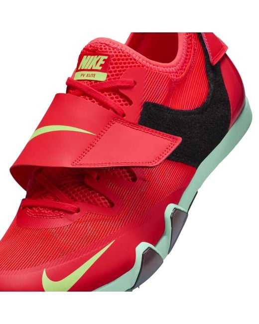 Nike Red Track Running Spikes for men