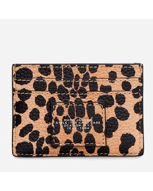 Marc Jacobs Metallic Card Case Card Holder