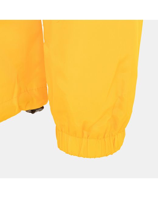 Donnay Yellow Lightweight Waterproof Windbreaker for men