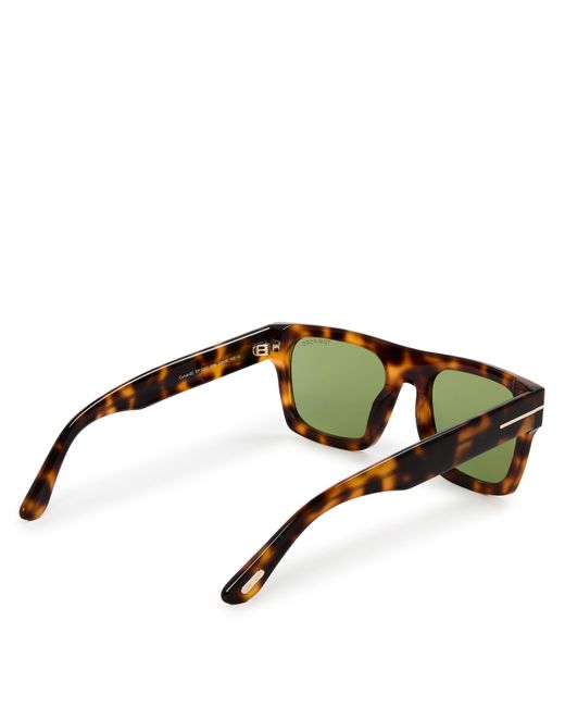 Tom Ford Green Cyrpus Square Sunglasses for men