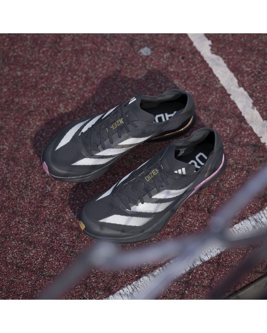 Adidas Blue Adizero Avanti Running Spikes Adults