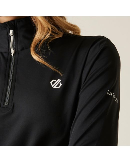 Dare 2b Black Lowline Ii Core Quick-Drying Sweater