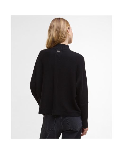 Barbour Black Lola Knit Jumper