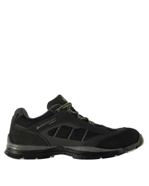 Dunlop Black Safety Iowa Steel Toe Cap Safety Shoes for men