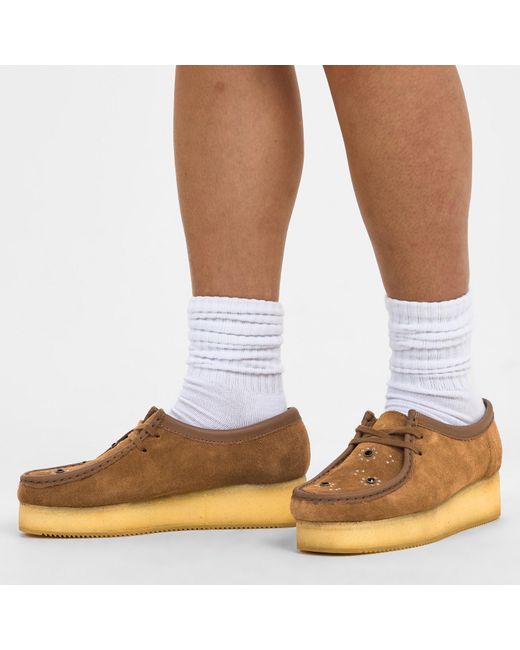 Clarks Brown Wallacrft Bee Moc Toe Formal Shoes