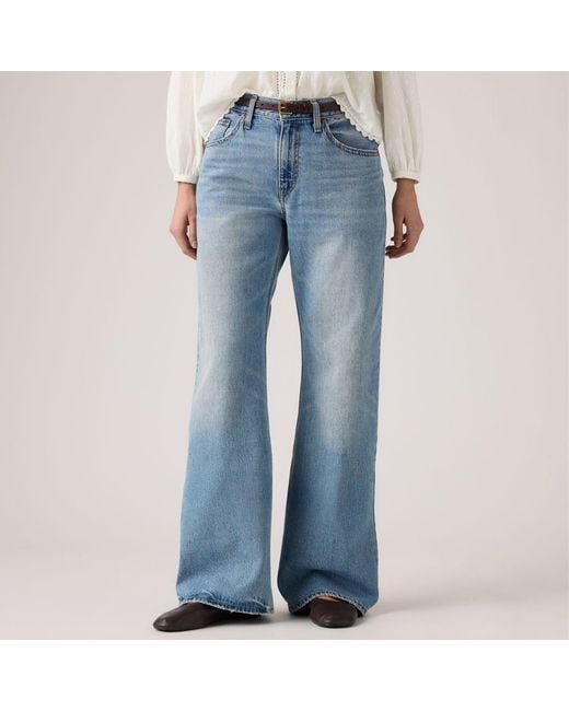 Levi's Blue Loose Boot