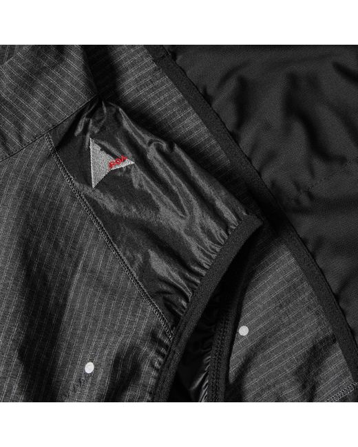Roa Black Numb Commuting Performance Running Vest for men