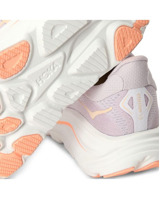 Hoka One One Pink Clifton 10 Everyday Neutral Road Running Shoes