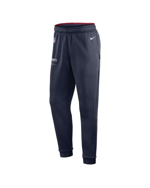 Nike Therma Logo nfl New England Patriots Pants in Blue for Men